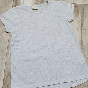 Zara girls grey t-shirt size 7